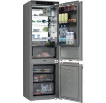 Otevřená kombinovaná chladnička s mrazákem s potravinami