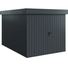 Zahradní domek s dveřmi a rukojetí