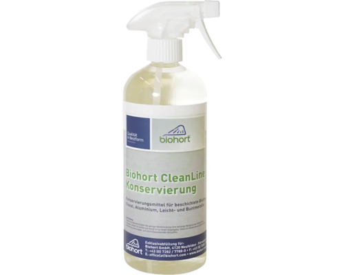Konzervační prostředek BIOHORT Cleanline Konzervační prostředek Biohort CleanLine pro potahované plechy, hliník, lehké a neželezné kovy ve spreji