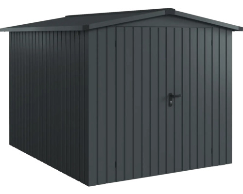 Kovový zahradní domek s dveřmi