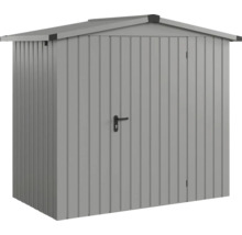 Kovový zahradní domek s dveřmi