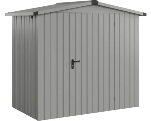 Kovový zahradní domek s dveřmi
