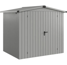 Kovový zahradní domek s dveřmi