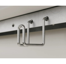 Kovový držák na ručníky pro montáž na stěnu