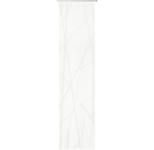 Bílá roleta s geometrickým vzorem pro okna