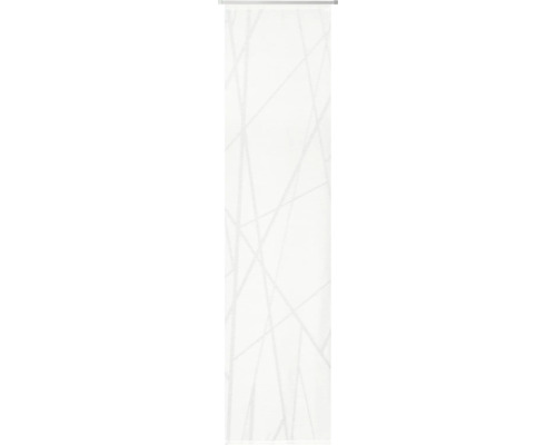 Bílá roleta s geometrickým vzorem pro okna