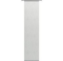 Bílá posuvná záclona s panelovým vozíkem pro dekoraci oken