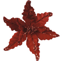 Dekorativní vánoční hvězda s třpytkami