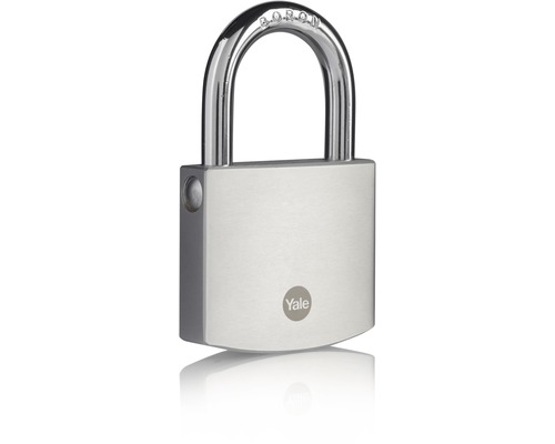 Kovový visací zámek s logem Yale