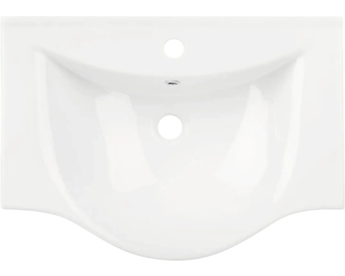 Zápustné umyvadlo K-Plus sanitární keramika bílá 64,5 cm 10065