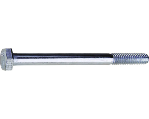 Šroub metrický M12x80, šestihranná hlava částečný závit, pevnost 8,8, zinek bílý, 40ks