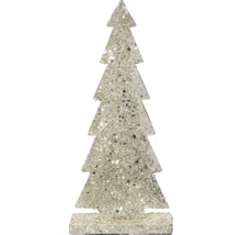 Dekorativní vánoční stromek z třpytivého materiálu