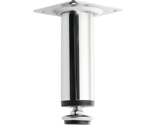 Kovová noha nábytku s nastavitelnou výškou