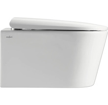 Závěsný klozet s hlubokým splachováním a víkem od Jungborn