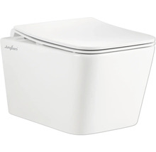 Závěsná WC mísa s hlubokým splachováním z sanitární keramiky