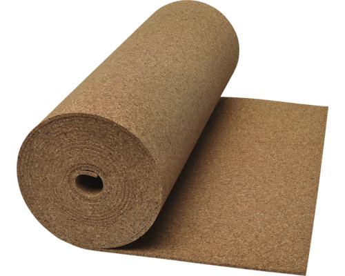 Role korku jako podlahová nebo nástěnná krytina