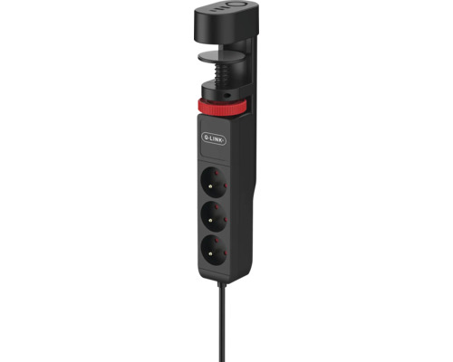 Zásuvková lišta Q-Link Power Strip 3x 230 V, 2x USB-A, 1x USB-C s 1,4 m kabelem Zásuvková lišta Q-Link Power Strip 3x 230 V, 2x USB-A, 1x USB-C s 1,4 m kabelem