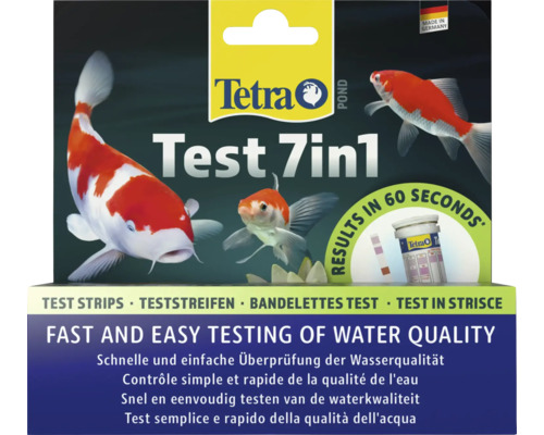 Tetra Pond Test 7v1 pro rychlé a snadné testování kvality vody