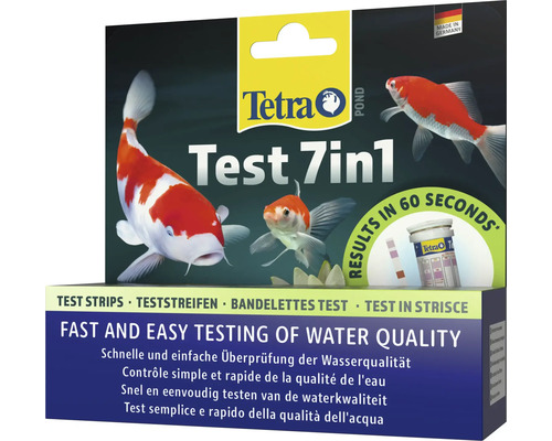 Tetra Pond Test 7v1 pro rychlé a snadné testování kvality vody