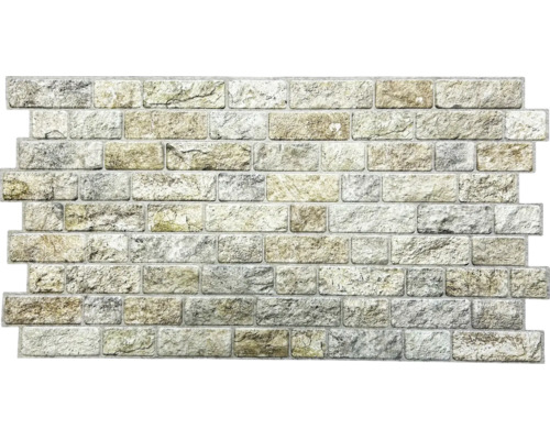 Samolepicí PVC panel Stone Stone beige 98 x 50 cm