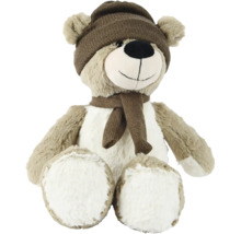 Medvídek s čepicí a šálou