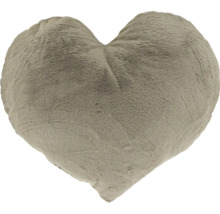 Polštář ve tvaru srdce z plyše