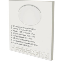 Balení LED stropního svítidla, super slim, 23 mm