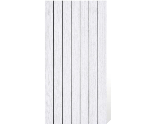 Samolepicí PVC panel 0015 bílý 60 x 30 cm balení 4 ks Bílé plastové obložení fasády