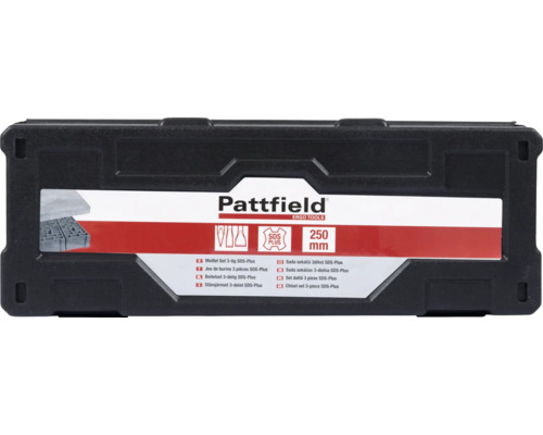 Sada sekáčů Pattfield 3dílná SDS-Plus v kufříku