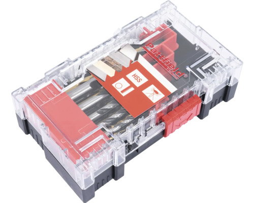 Sada vrtáků v plastové krabičce