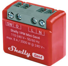 Shelly 1PM Mini Gen4 relé pro měření energie