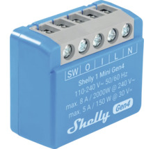 Chytrá domácí relé Shelly 1 Mini Gen4