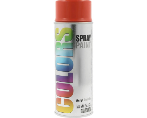 Akrylový lak ve spreji COLORS RAL3020 červený lesklý 400 ml