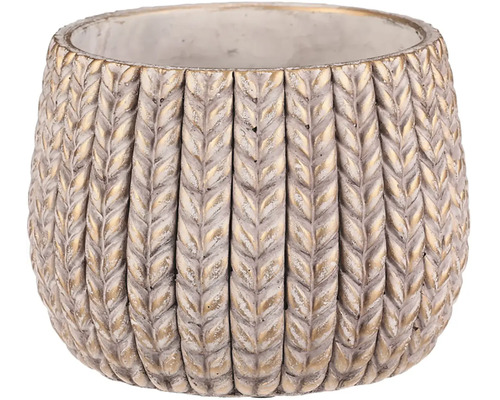 Květináč se vzorem pletení