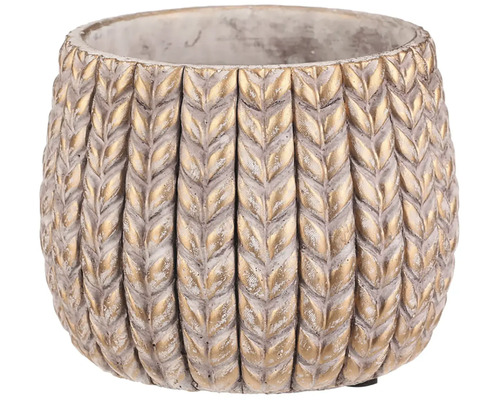 Květináč s pleteným designem pro vnitřní i venkovní použití