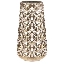 Dekorativní váza s geometrickým vzorem
