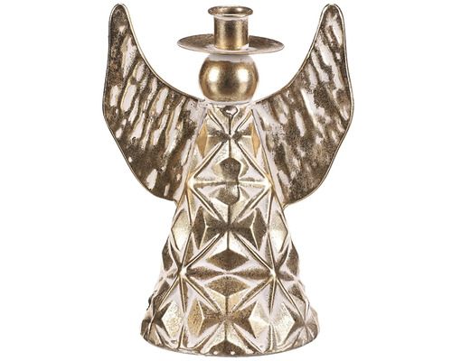 Andělský svícen z kovu