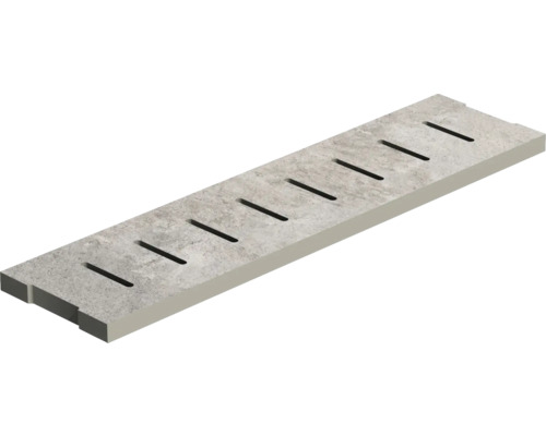 Betonový žlab se štěrbinami pro odvodnění