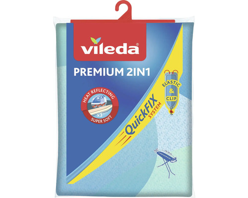 Balení žehlicího prkna Vileda Premium 2v1 se systémem Quickfix
