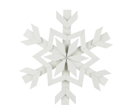 Dekorativní dřevěná vločka