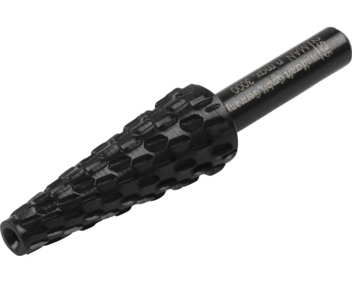 Profilová kuželovitá rašple Wolfcraft Ø 5-12,5x35mm na plech a hliník