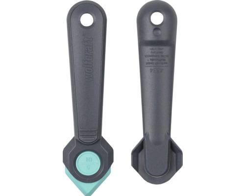 Nástroj na spáry Wolfcraft Fugenhai, přední a zadní strana