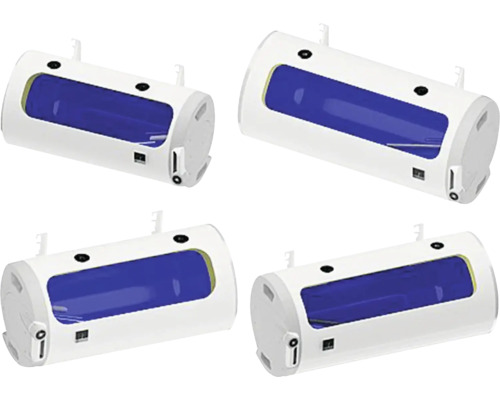 Čtyři ohřívače vody pro ohřev teplé vody