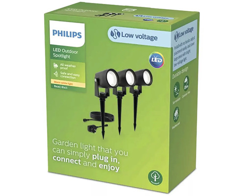 Venkovní LED reflektor Philips v krabici pro zahradu