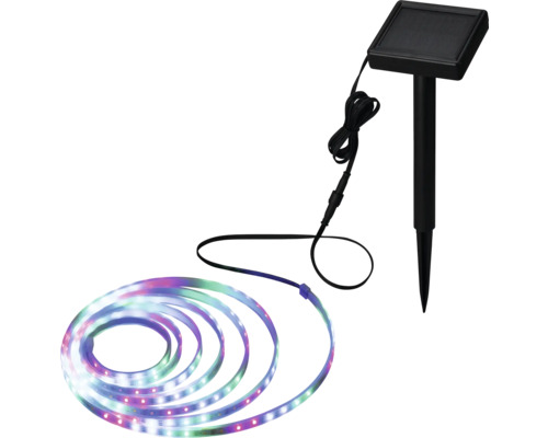 Solární LED světelný řetěz se zemním hrotem