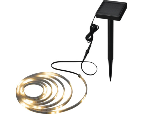 Solární LED světelný had s zemním hrotem