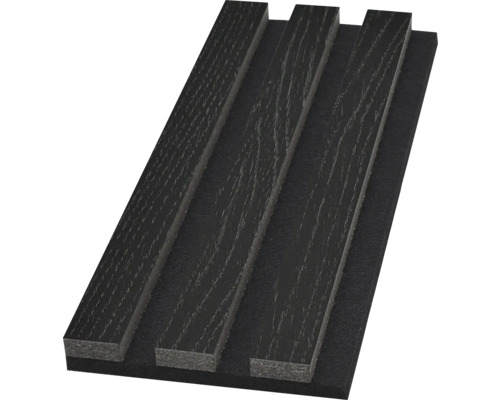 Akustický panel s dřevěnou strukturou pro absorpci zvuku
