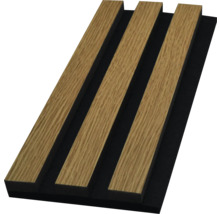 Akustický panel s dřevěnými lamelami