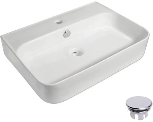 Keramické umyvadlo s odtokovou armaturou