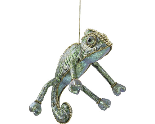 Dekorativní figurka chameleon k zavěšení